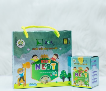 NƯỚC YẾN SÀO CAO CẤP KIDS NET SOK ( 1 HỘP 6 LỌ*70ML)